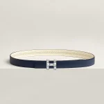 H Infini belt buckle & Bandana leather strap 24 mm - Image 2